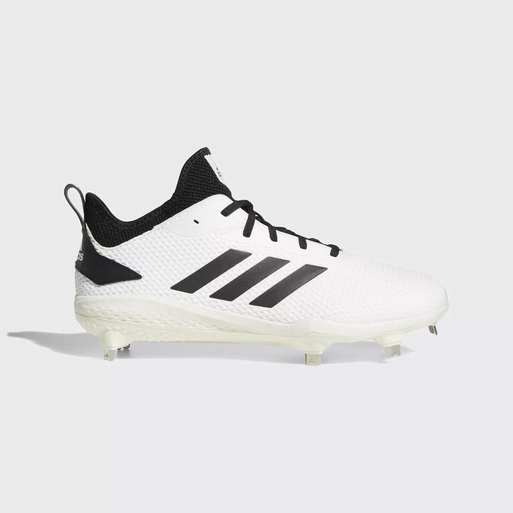 Adidas Adizero Afterburner V Spikes De Beisbol Blancos Para Hombre (MX-34119)